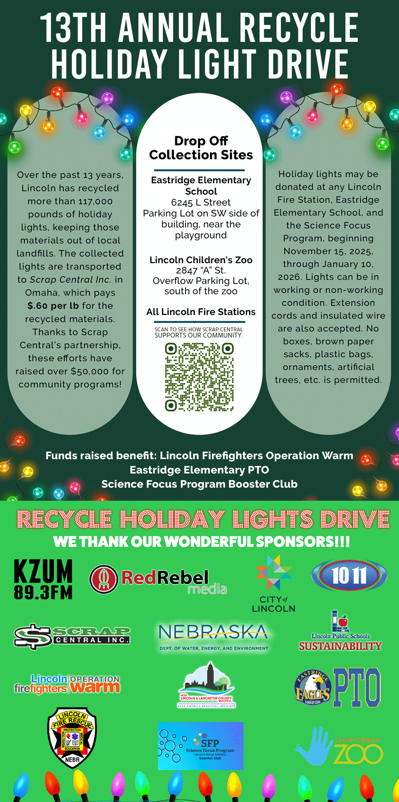 Scrapcentral lights 2025